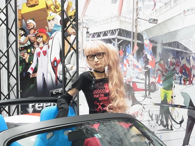 タツノコプロではあの男の娘がお出迎え！第2期も決定したGATCHMAN CROWDSに注目＠AJ2015