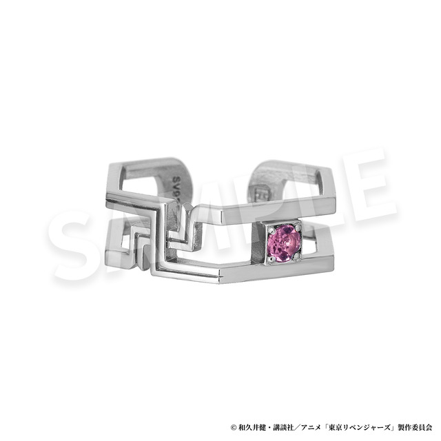 TAKE-UP『東京リベンジャーズ』コレクションジュエリー 龍宮寺堅モデル/ピンクトルマリン【愛情の石】（C）和久井健・講談社／アニメ「東京リベンジャーズ」製作委員会