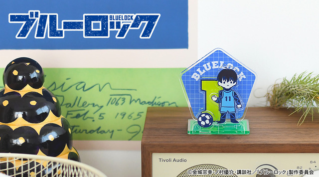 『ブルーロック』× ビィズニィズ「アクリルジオラマ（潔 世一）」（C）金城宗幸・ノ村優介・講談社／「ブルーロック」製作委員会