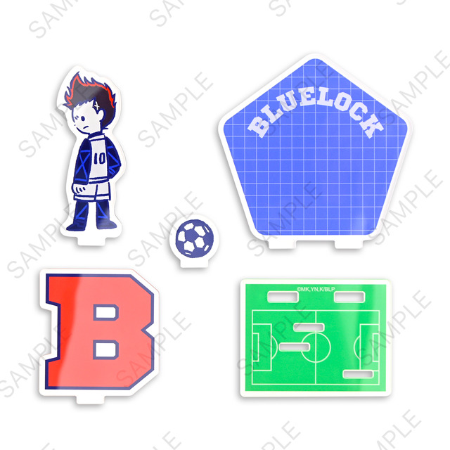 『ブルーロック』× ビィズニィズ「アクリルジオラマ（馬狼 照英）」（C）金城宗幸・ノ村優介・講談社／「ブルーロック」製作委員会