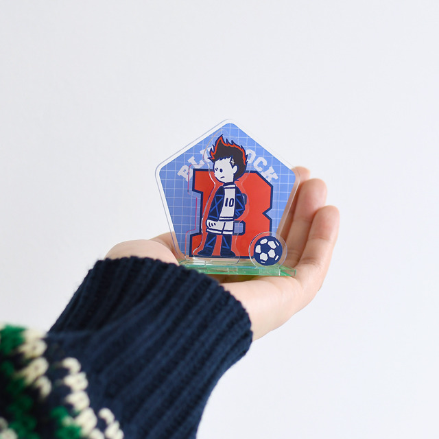 『ブルーロック』× ビィズニィズ「アクリルジオラマ（馬狼 照英）」（C）金城宗幸・ノ村優介・講談社／「ブルーロック」製作委員会