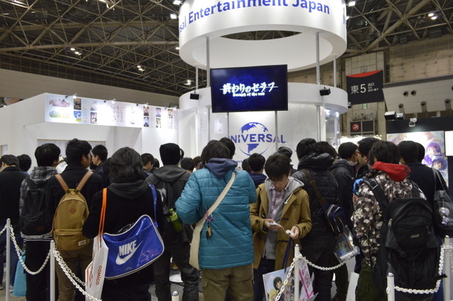 「終わりのセラフ」など注目の4月新番が一斉に ー 「ごちうさ」グッズも人気のNBCブース