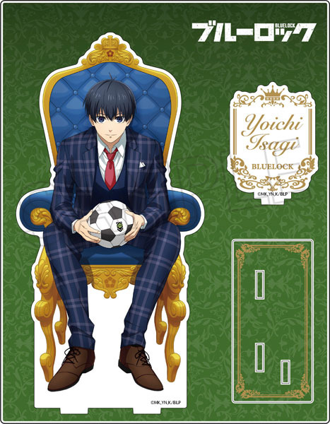 ツインクル「ブルーロック 玉座 アクリルスタンド 潔 世一」（C）金城宗幸・ノ村優介・講談社／「ブルーロック」製作委員会