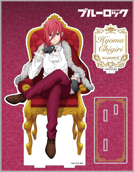 ツインクル「ブルーロック 玉座 アクリルスタンド 千切 豹馬」（C）金城宗幸・ノ村優介・講談社／「ブルーロック」製作委員会