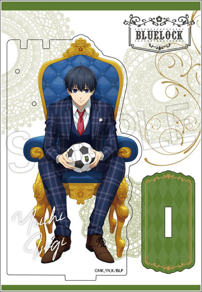 ツインクル「ブルーロック 玉座 アクセサリースタンド 潔 世一」（C）金城宗幸・ノ村優介・講談社／「ブルーロック」製作委員会