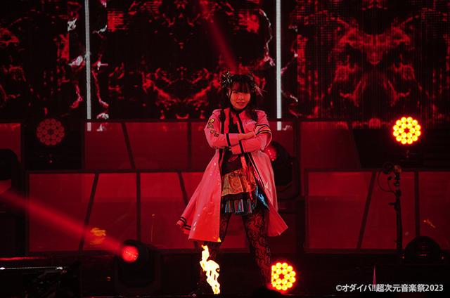 「オダイバ超次元音楽祭-ヨコハマからハッピーバレンタインフェス 2023-」の様子（C）オダイバ 超次元音楽祭 2023