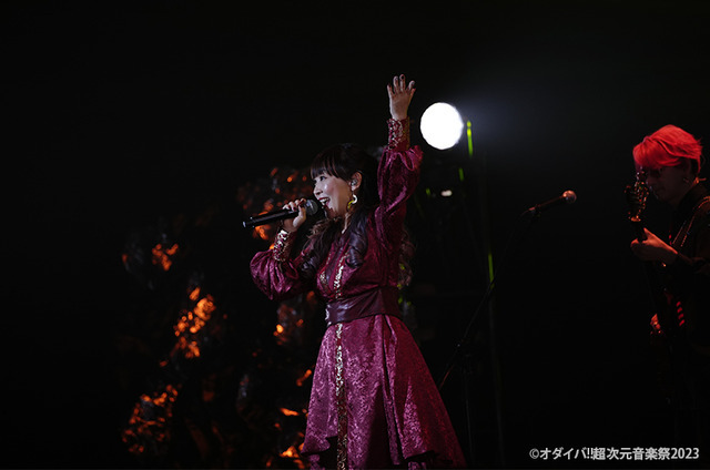 「オダイバ超次元音楽祭-ヨコハマからハッピーバレンタインフェス 2023-」の様子（C）オダイバ 超次元音楽祭 2023