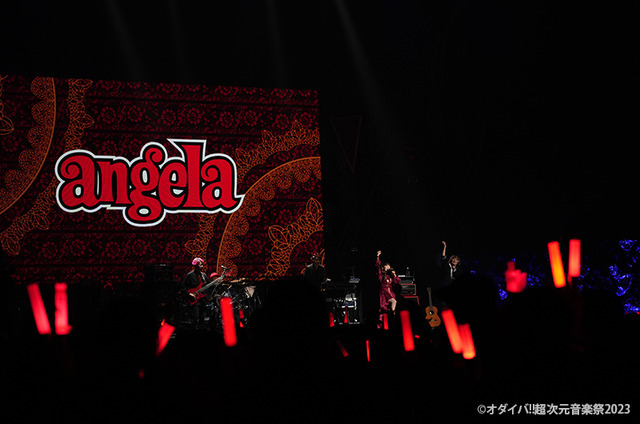 「オダイバ超次元音楽祭-ヨコハマからハッピーバレンタインフェス 2023-」の様子（C）オダイバ 超次元音楽祭 2023