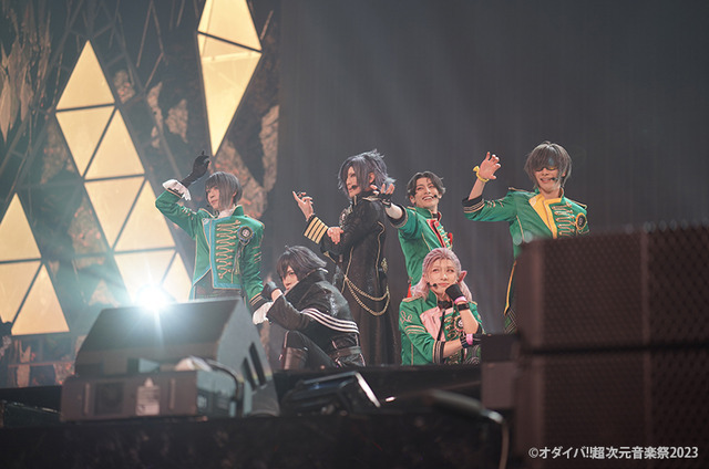 「オダイバ超次元音楽祭-ヨコハマからハッピーバレンタインフェス 2023-」の様子（C）オダイバ 超次元音楽祭 2023