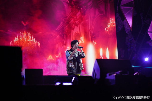 「オダイバ超次元音楽祭-ヨコハマからハッピーバレンタインフェス 2023-」の様子（C）オダイバ 超次元音楽祭 2023