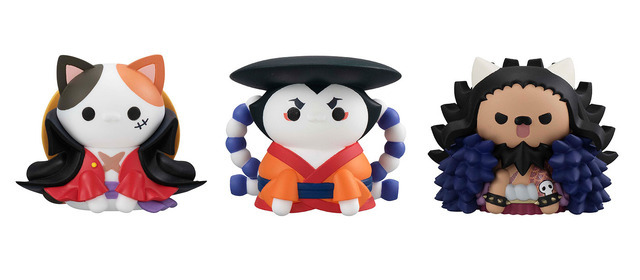 「MEGA CAT PROJECT ワンピース ニャンピースニャーン！ ルフィとワノ国編でござる 8個入りBOX」6,160円（税込）（C）尾田栄一郎／集英社・フジテレビ・東映アニメーション