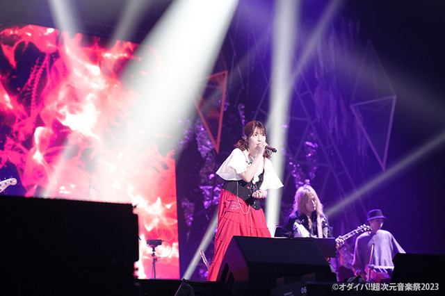 内田真礼（C）オダイバ 超次元音楽祭 2023