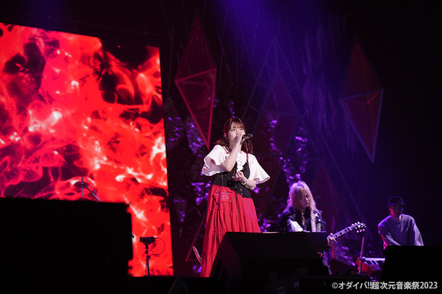 内田真礼（C）オダイバ 超次元音楽祭 2023
