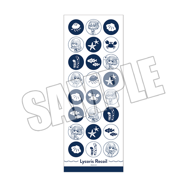 リコリス・リコイル × アトレ秋葉原「てぬぐい＜あくありうむ＞」（C）Spider Lily／アニプレックス･ABCアニメーション･BS11