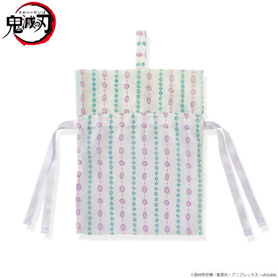 「鬼滅の刃 リラクシングウェアシリーズ 第3弾 巾着型バッグ＆ヘアバンドセット」4,400円（税込）（C）吾峠呼世晴／集英社・アニプレックス・ufotable