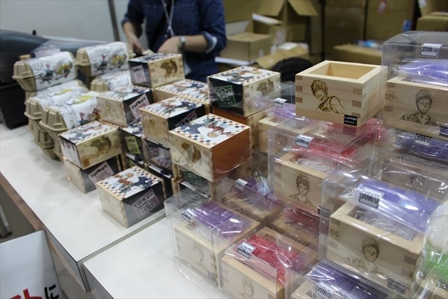 「黒バス」「弱ペダ」和風なグッズに　白糸酒造はお酒からお米まで販売