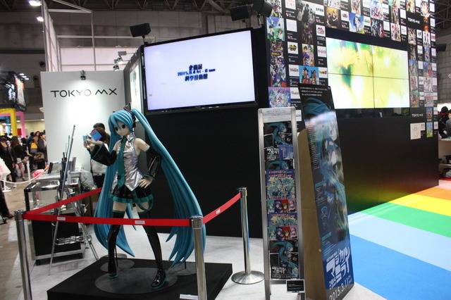 TOKYO MXブースは「SHOW BY ROCK！！」等身大シアンフィギュアがお出迎えAnimeJapan 2015