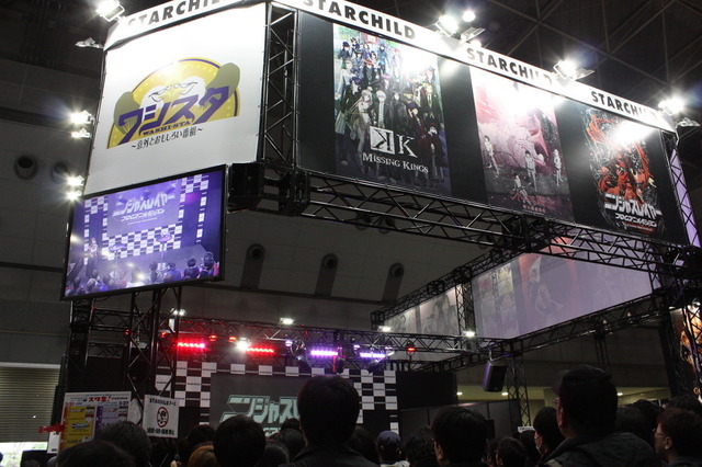 イベント盛り沢山のキングレコード/スターチャイルドブースは常に大人気AnimeJapan 2015