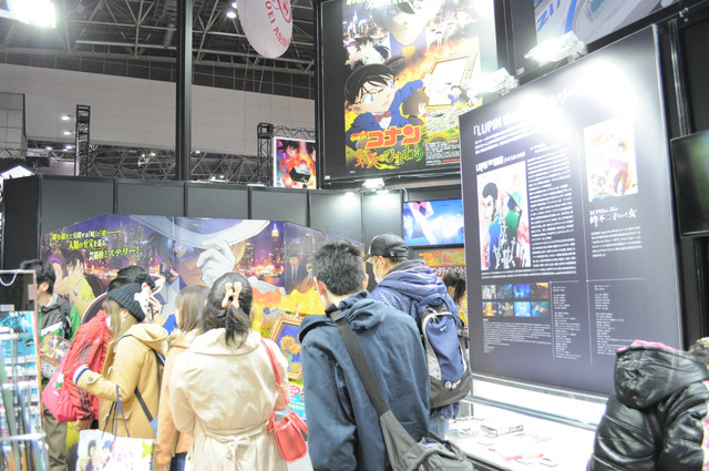 アニメ制作50周年を迎えたトムスでは、「ルパン」「コナン」「弱虫ペダル」がお出迎え＠AnimeJapan2015