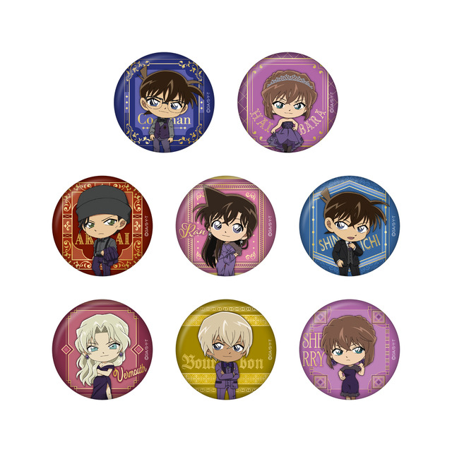 缶バッジ（C）青山剛昌／小学館・読売テレビ・ TMS 1996