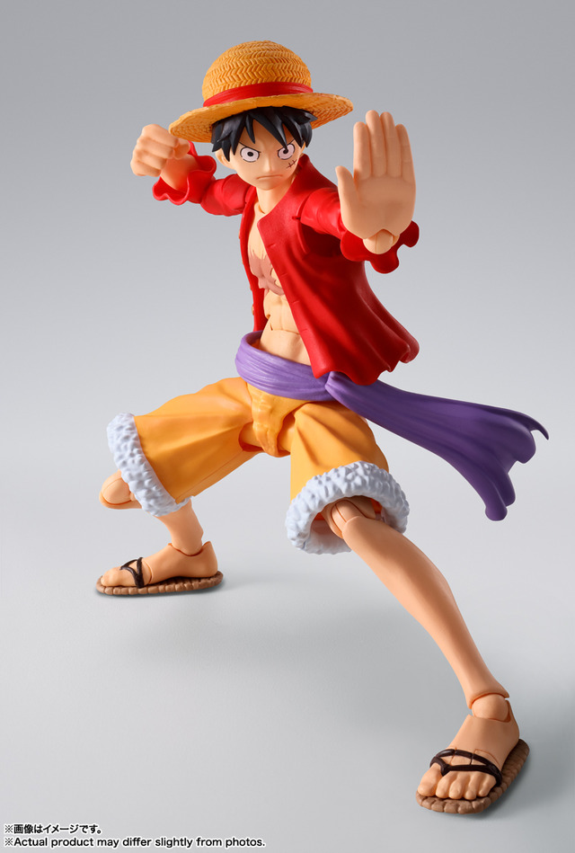 「S.H.Figuarts モンキー・D・ルフィ -鬼ヶ島討入-」（C）尾田栄一郎／集英社・フジテレビ・東映アニメーション