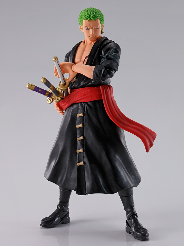 「S.H.Figuarts ロロノア・ゾロ -鬼ヶ島討入-」（C）尾田栄一郎／集英社・フジテレビ・東映アニメーション