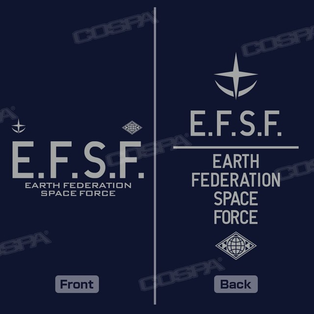 『機動戦士ガンダム』地球連邦宇宙軍 ドライTシャツ（C）創通・サンライズ