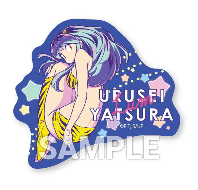 ダイカットステッカー3 枚セット（全 2 種）（C）高橋留美子・小学館／アニメ「うる星やつら」製作委員会