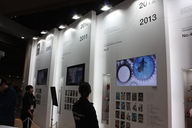 A-1 Picturesの過去10年、制作作品を一挙展示！AnimeJapanブースレポ