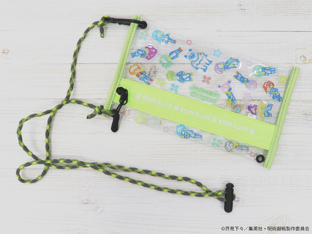 「呪術廻戦 ネオンレトロポーチ C ver.」（C）芥見下々／集英社・呪術廻戦製作委員会