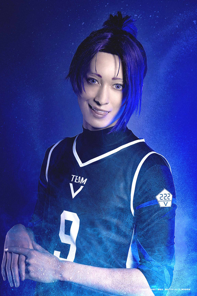 舞台『ブルーロック』御影玲王：菊池修司 （C）金城宗幸・ノ村優介・講談社／舞台『ブルーロック』製作委員会