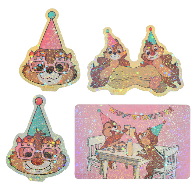 チップ＆デール ステッカー（C）Disney