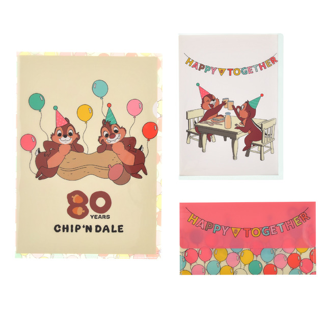 チップ＆デール ファイルセット（C）Disney