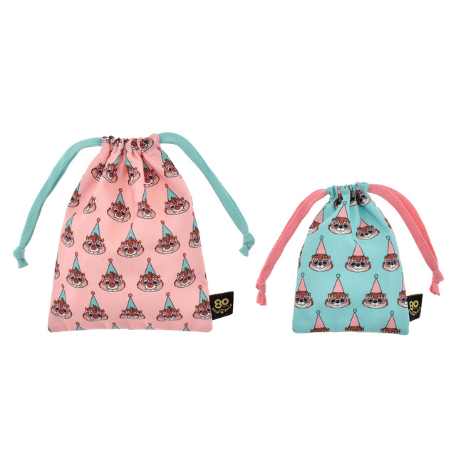 チップ＆デール 巾着セット（C）Disney