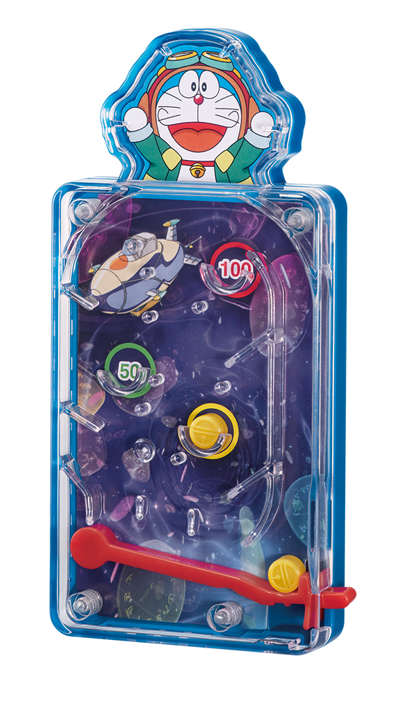 「ハッピーセット『ドラえもん』」【第2弾】タイムトラベルピンボールゲーム（C）Fujiko-Pro, Shogakukan, TV-Asahi, Shin-ei,and ADK 2023