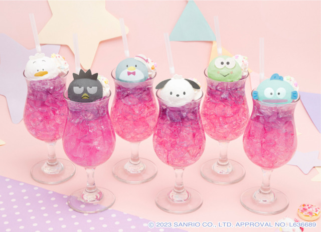 はぴだんぶい わいわいクッキングカフェ「はぴだんぶい スイーツ工房ソーダ」（C）2023 SANRIO CO., LTD. APPROVAL NO. L636689