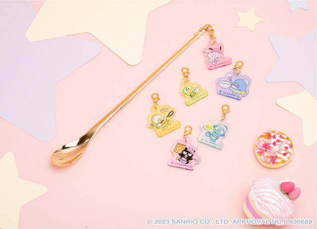 はぴだんぶい わいわいクッキングカフェ「パフェスプーン」（C）2023 SANRIO CO., LTD. APPROVAL NO. L636689