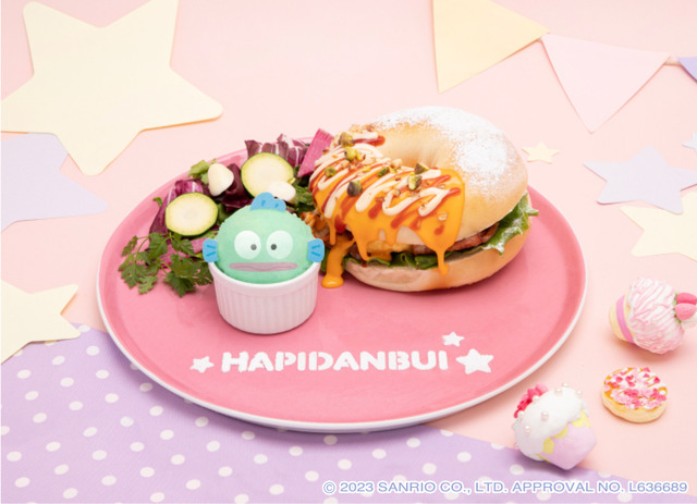 はぴだんぶい わいわいクッキングカフェ「ハッピーをお届け！ドーナツ？」（C）2023 SANRIO CO., LTD. APPROVAL NO. L636689