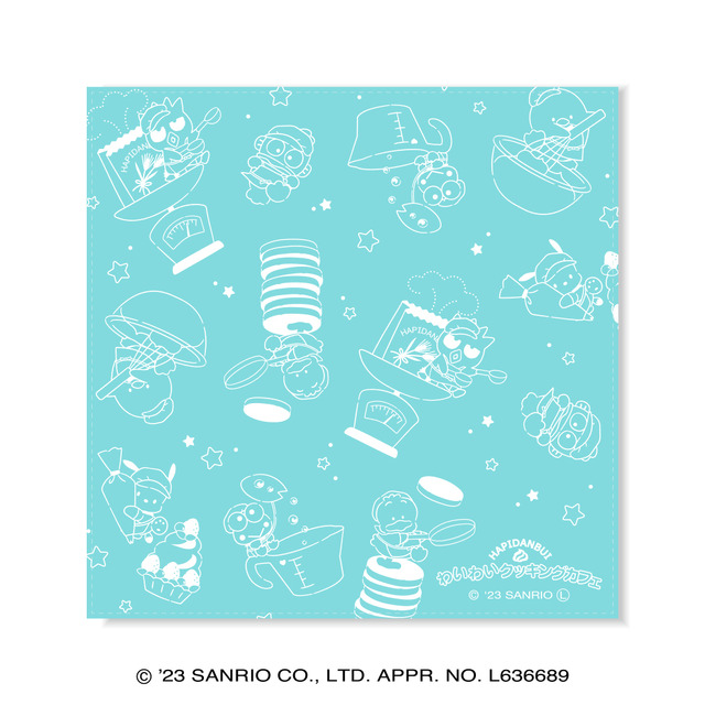 はぴだんぶい わいわいクッキングカフェ「バンダナ」（C）2023 SANRIO CO., LTD. APPROVAL NO. L636689