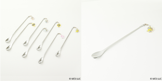 「MINIONS HAPPY SWEETS SHOP」オリジナルチャーム付きスプーン（C）Universal City Studios LLC. All Rights Reserved.