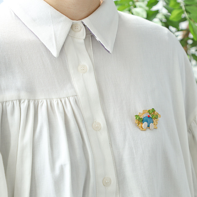 ドラえもん未来デパート限定 パルナートポック ブローチ 通りぬけフープ（C）Fujiko-Pro