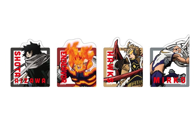 「僕のヒーローアカデミア × TOHO animation STORE 出張所 in アトレ大井町」トレーディングステッカー 6 期ポスタービジュアル Ver.【全 13 種】（C）堀越耕平／集英社・僕のヒーローアカデミア製作委員会