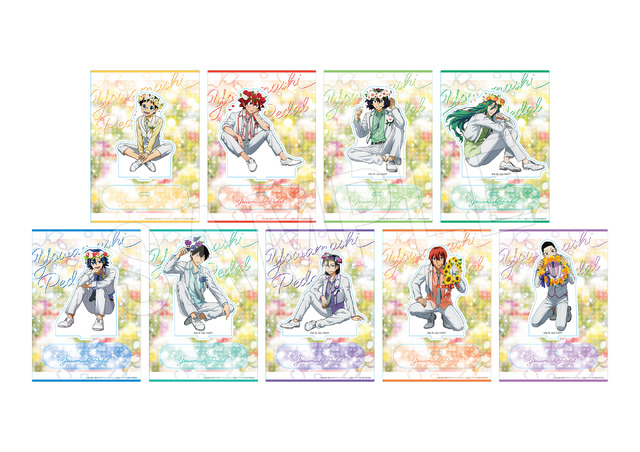 『弱虫ペダル LIMIT BREAK』BIRTHDAY FLOWERシリーズAJ23グッズ　アクリルスタンド（C）渡辺航（週刊少年チャンピオン）／弱虫ペダル05製作委員会