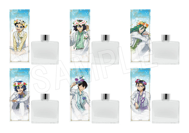 『弱虫ペダル LIMIT BREAK』BIRTHDAY FLOWERシリーズAJ23グッズ　ハーバリウムディフューザー（C）渡辺航（週刊少年チャンピオン）／弱虫ペダル05製作委員会