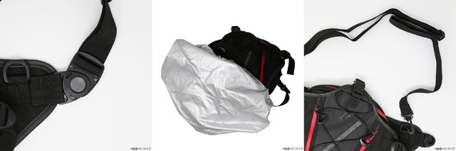 STRICT-G KUSHITANI『機動戦士ガンダム』HIP BAG　RED COMET（C）創通・サンライズ