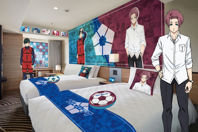 『ブルーロック』×「サンシャインシティプリンスホテル」糸師 凜＆冴 コンセプトルーム(イメージ)（C）金城宗幸・ノ村優介・講談社／「ブルーロック」製作委員会