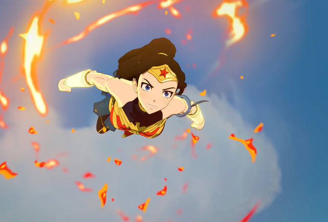 『ジャスティス・リーグｘRWBY スーパーヒーロー&ハンターズ Part 1』場面写真 DC LOGO, JUSTICE LEAGUE and all related characters and elements （C） & TM DC.RWBY and all related characters and elements are TM & （C） Rooster Teeth Animation.（C） 2023 Warner Bros. Entertainment Inc. All rights reserved.