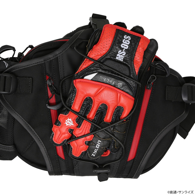 STRICT-G KUSHITANI『機動戦士ガンダム』HIP BAG　RED COMET（C）創通・サンライズ