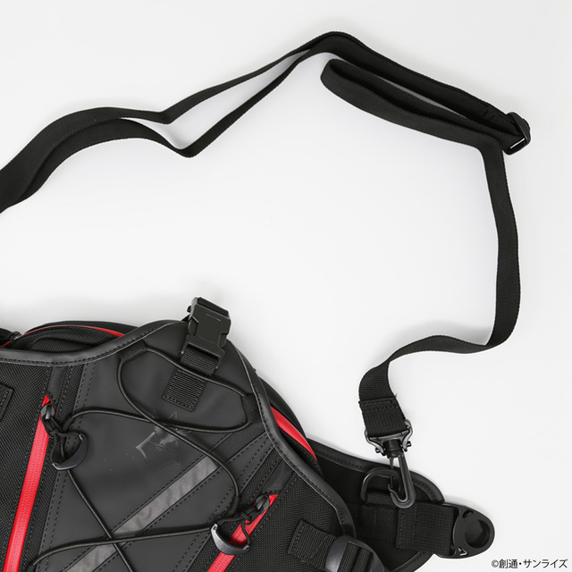 STRICT-G KUSHITANI『機動戦士ガンダム』HIP BAG　RED COMET（C）創通・サンライズ