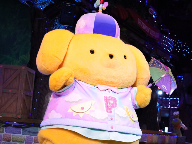 サンリオピューロランド「Rainbow Drops ～雨と仲間のものがたり～」（C）2023 SANRIO CO., LTD. TOKYO, JAPAN 　著作 株式会社サンリオ